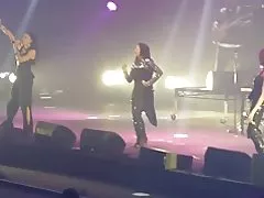 Madura ébano mulleres zapatos de tacón alto botas en voga co control en directo