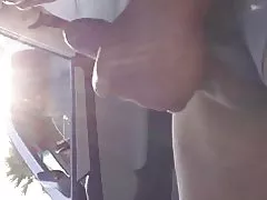 Lentes avoa enorme cum flash!