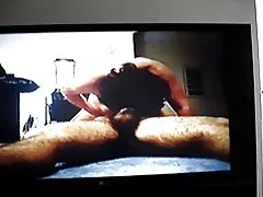 Madura chubby asiáticos vagabunda esposa buceta lambeu e cum